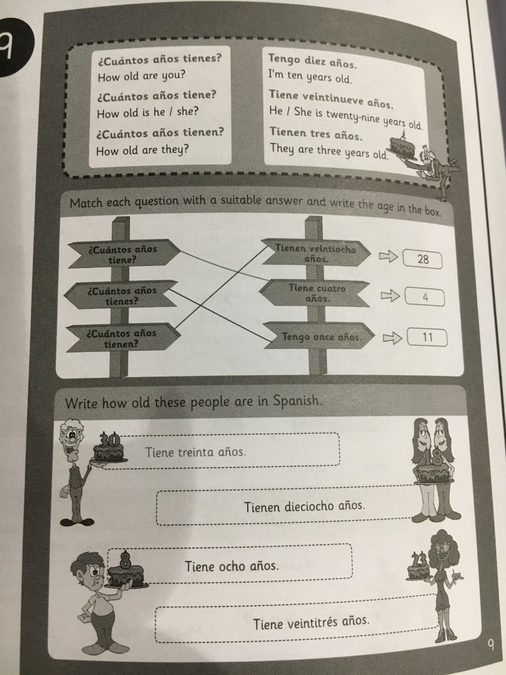 Number answers PART 2