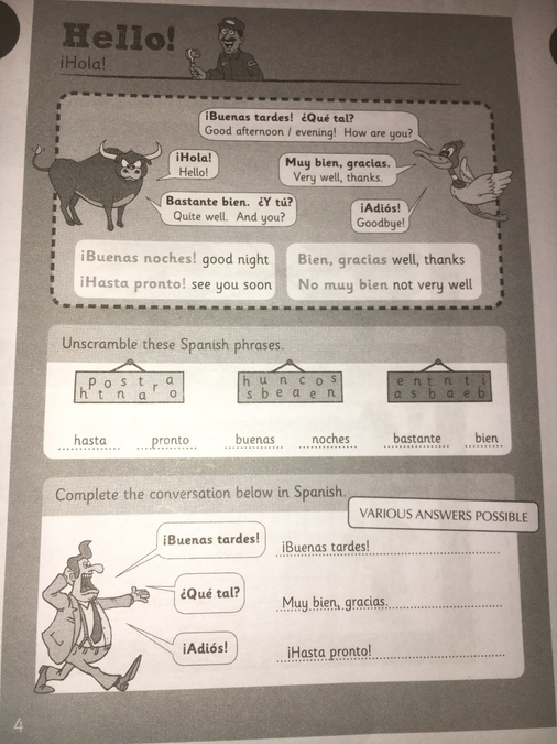 'Hello' answers PART 1
